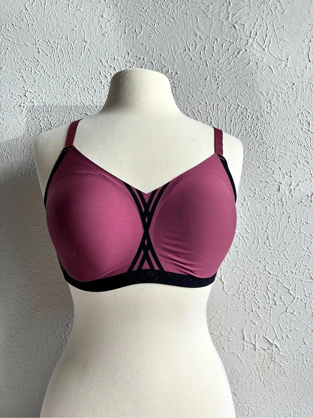 Honeylove Silhouette Bra St Purple Black Wireless Padded
Adjustable Straps - Picture 11 of 13